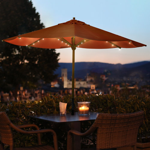 Touch of ECO Solar Powered LED Patio Umbrella String Lighting & Reviews